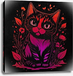 Постер forestpunk Чернильные котики