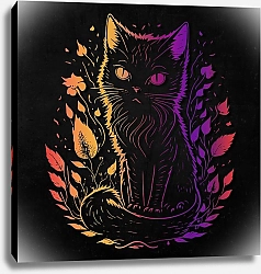 Постер forestpunk Чернильные котики