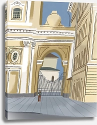 Постер Landscapes by Julie Alex Католический храм на Невском