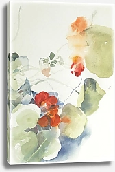 Постер АннаФреска Диптих «Настурции»№2»