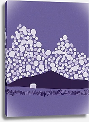 Постер Тимофеева Софья Домик по дороге на Фудзи-сан