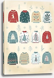 Постер Лариса Ермолаева Новогодние свитера