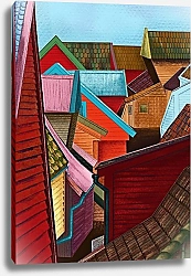 Постер Наталья Шпилева Крыши