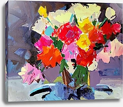 Постер olies Розы на темном