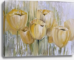 Постер Марина Орлова Желтенькие тюльпаны