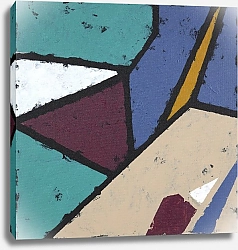 Постер Simple Abstract by MaryMIA Stained glass. Geometrical puzzle 11