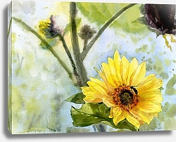 Постер Елизавета Суровая Подсолнух