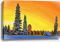 Постер Жучков Михаил Русская Зима