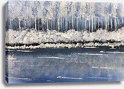 Постер Жучков Михаил Отражение зимнего леса