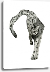 Постер Назарова Валерия snow leopard