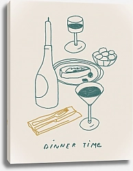 Постер Julie Alex Some cheese, some wine