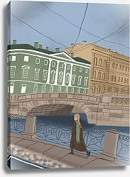 Постер Landscapes by Julie Alex На набережной реки Мойки