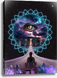 Постер Юлия Добротворская Мандала Всевидящее око