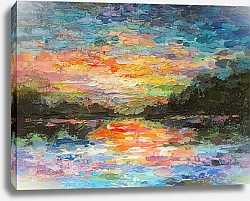 Постер Ирина Губаревич Жаркий закат