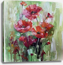 Постер Марина Орлова Красные маки