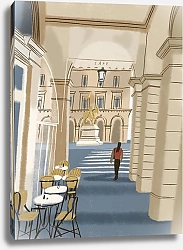 Постер Landscapes by Julie Alex Towards the statue of Joan of Arc on the Place des Pyramides