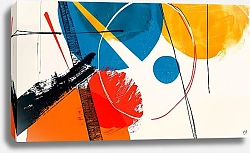 Постер Yla Pil Контрастная геометрия