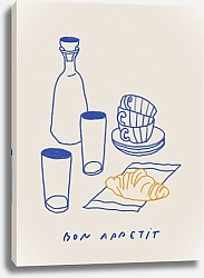 Постер Julie Alex French breakfast