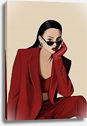 Постер Кристина Жарина Red portrait