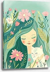 Постер Лариса Ермолаева Весна. Март