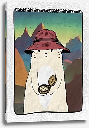 Постер forestpunk Чернильные котики