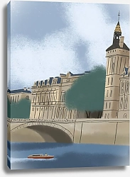 Постер Landscapes by Julie Alex Conciergerie and Pont d'Exchange