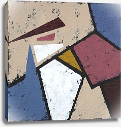 Постер Simple Abstract by MaryMIA Stained glass. Geometrical puzzle 10