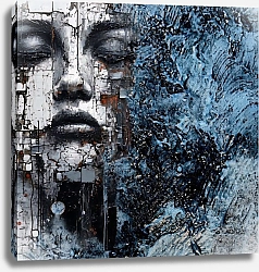 Постер MIrina Maris Слои памяти абстракция