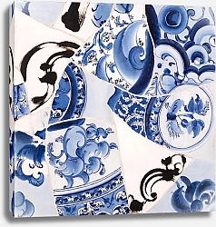 Постер MIrina Maris Абстракция гжель