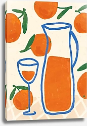 Постер Kristinity Art Апельсиновое настроение