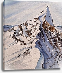 Постер Попова Екатерина Снежные вершины