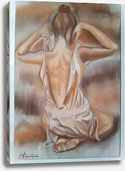 Постер @Art_Kalista Девушка в платье