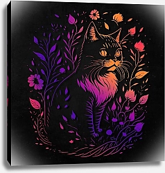 Постер forestpunk Чернильные котики