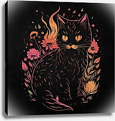 Постер forestpunk Чернильные котики