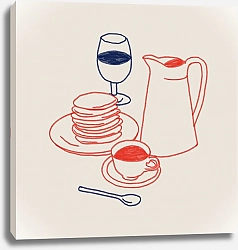 Постер Julie Alex Breakfast in bed