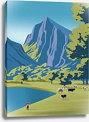 Постер Landscapes by Julie Alex In an alpine village