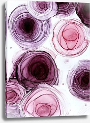 Постер The.Abstract.Ink by Tati Абстракция чернилами Розы 10