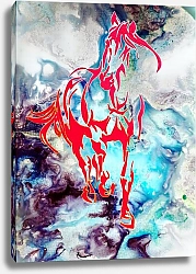 Постер MIrina Maris Лошадь огненная