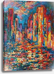 Постер Ирина Губаревич Ночной город
