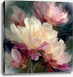 Постер Marina Shev Пионы в свете рассвета