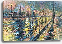 Постер Ирина Губаревич Сияние ночи