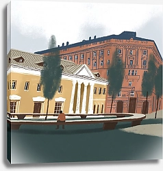 Постер Landscapes by Julie Alex У одного из московских скверов