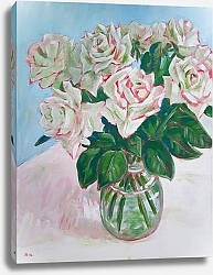 Постер Татьяна Иванова Белые розы