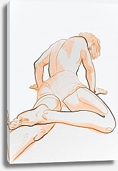 Постер TA ISI A Man on the floor