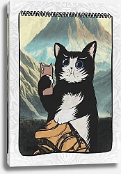 Постер forestpunk Чернильные котики