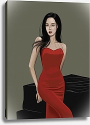 Постер Кристина Жарина Fashion illustration