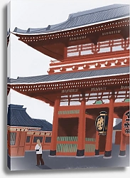 Постер Landscapes by Julie Alex Sensoji Temple