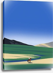 Постер Landscapes by Julie Alex Horseback ride