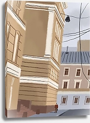 Постер Landscapes by Julie Alex Переулок в Петербурге