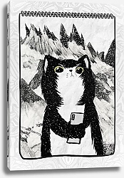 Постер forestpunk Чернильные котики